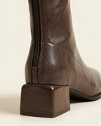 ELEANORA | BLOCK-HEEL ANKLE BOOTS
