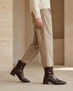 ELEANORA | BLOCK-HEEL ANKLE BOOTS