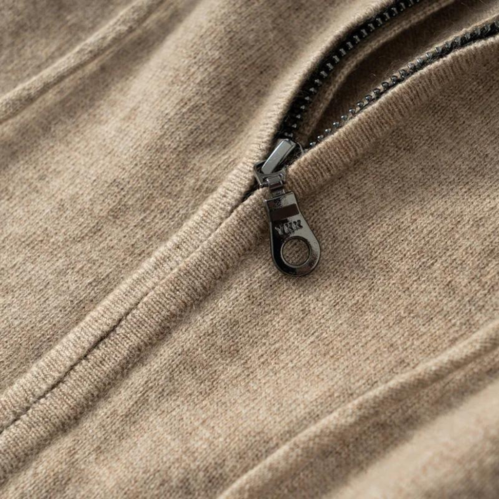 ENZO | HOODED ZIP CARDIGAN