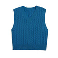 ESMAY | KNIT TOP - Blue