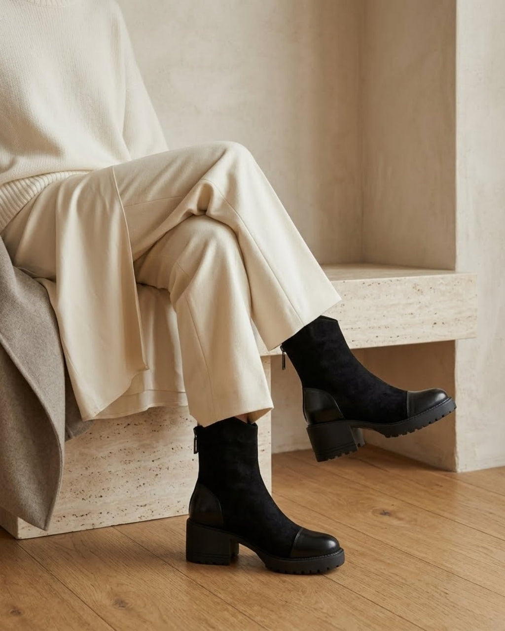 EUDORA | SUEDE ANKLE BOOTS