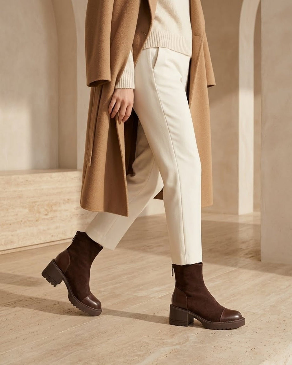 EUDORA | SUEDE ANKLE BOOTS