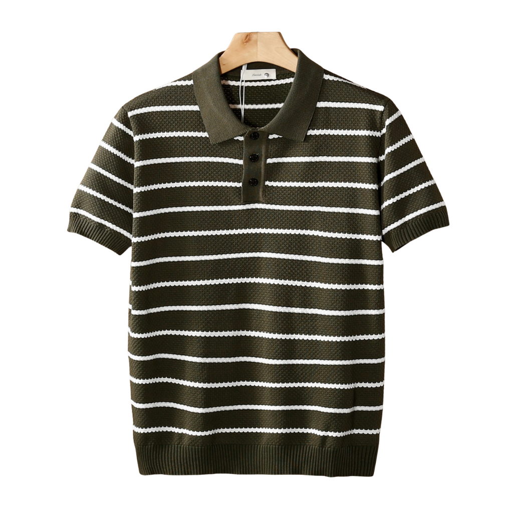 EVERETT | STRIPED POLO SHIRT