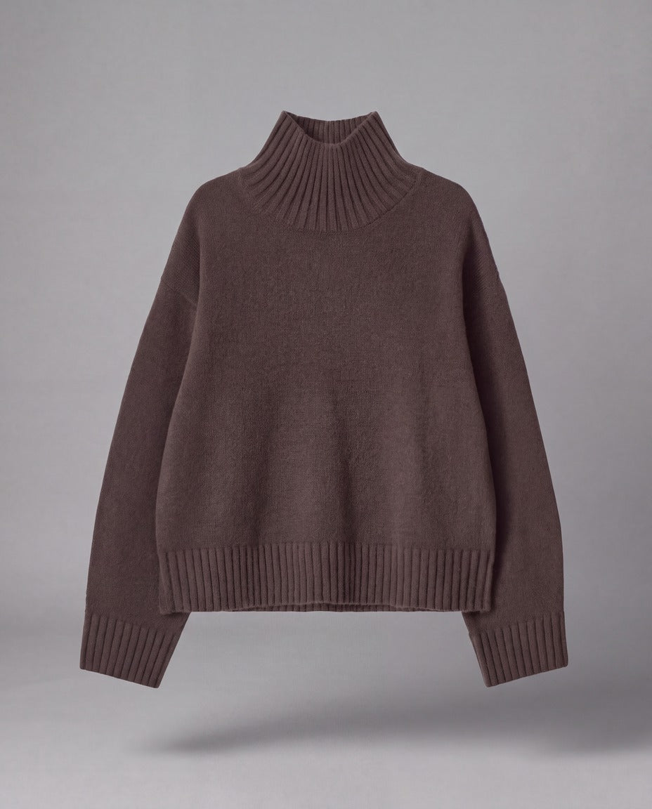 FIAMMETTA | HIGH-NECK KNIT TOP