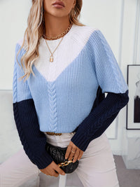 Navy Colorblock