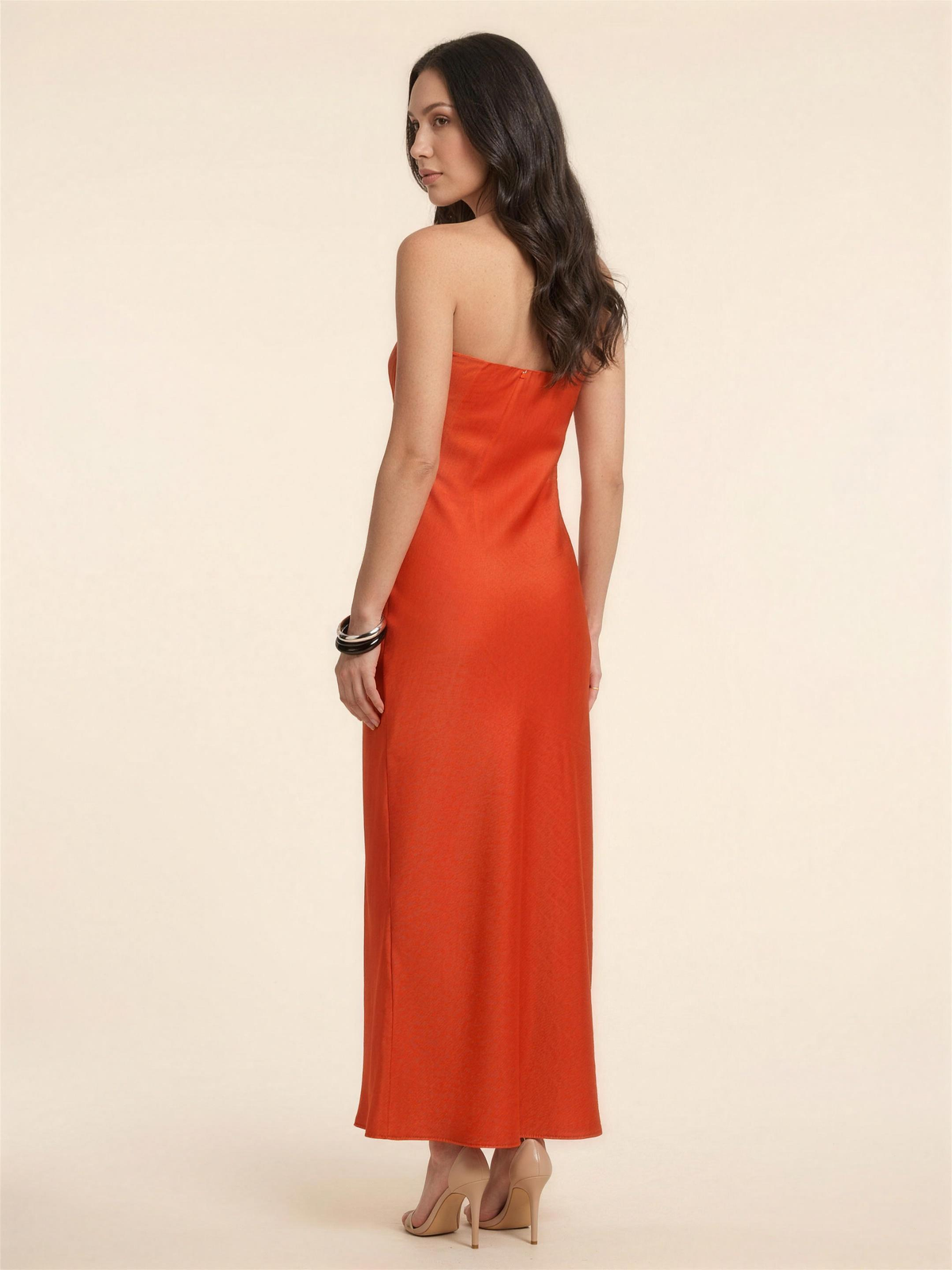 FRANCINE | MAXI DRESS - Sunset Red