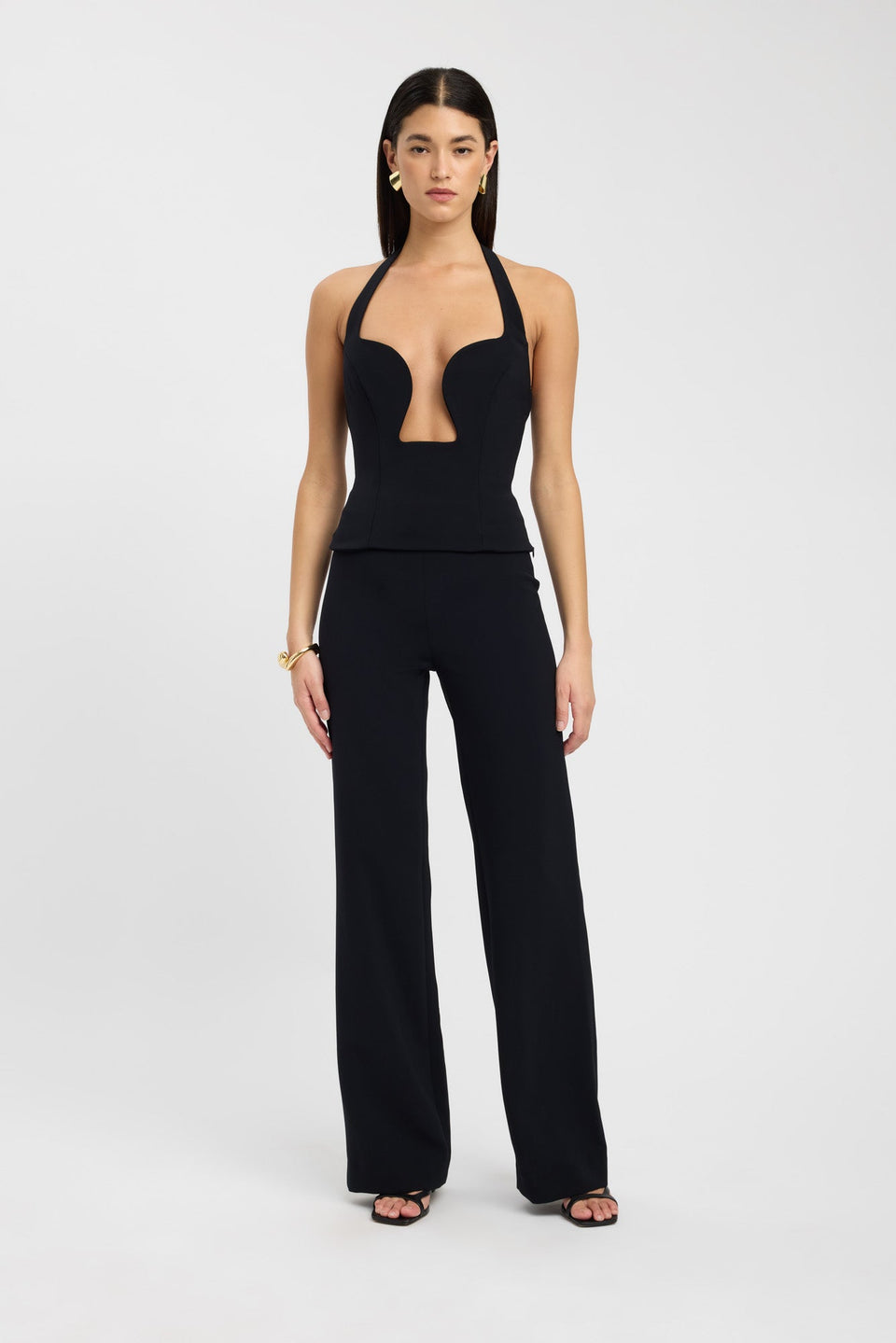 GENOVEVA | HALTER TOP - Black