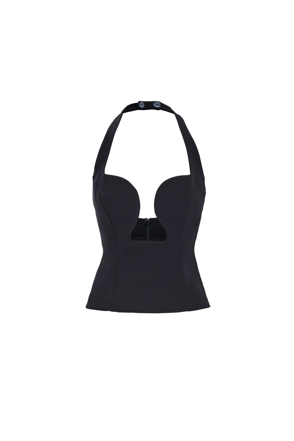 GENOVEVA | HALTER TOP - Black