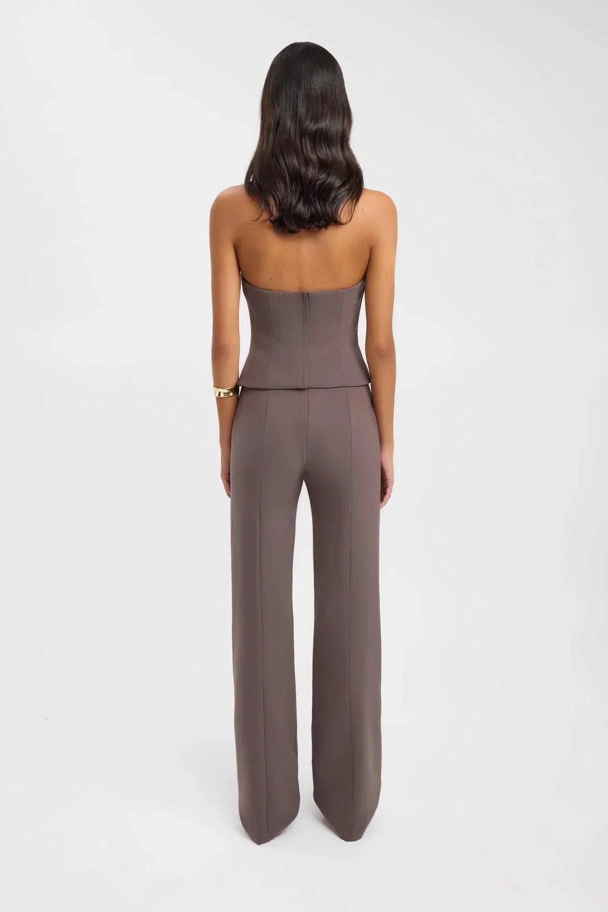 GENOVEVA | HALTER TOP - Taupe