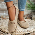GIULIANA | PERFORATED LOAFERS