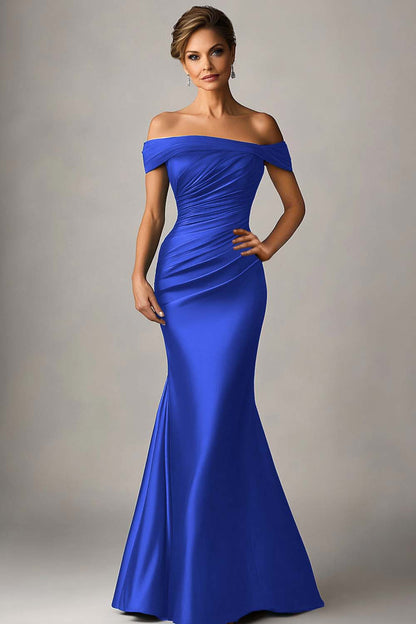 ILONA | MERMAID MAXI DRESS - Royal Blue