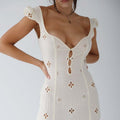 INDIE | MIDI DRESS - White