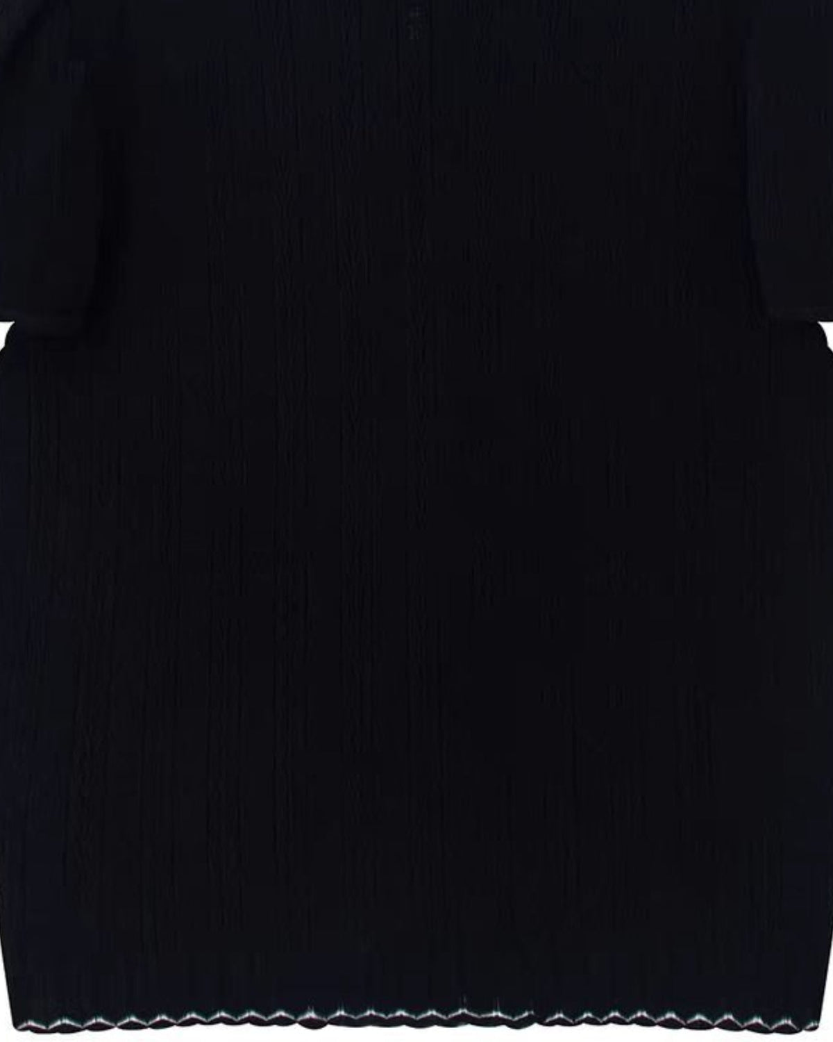 JOVITA | RUFFLE BLOUSE - Black