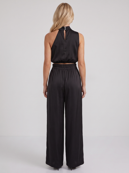 KASSIA | PANTS SET - Black