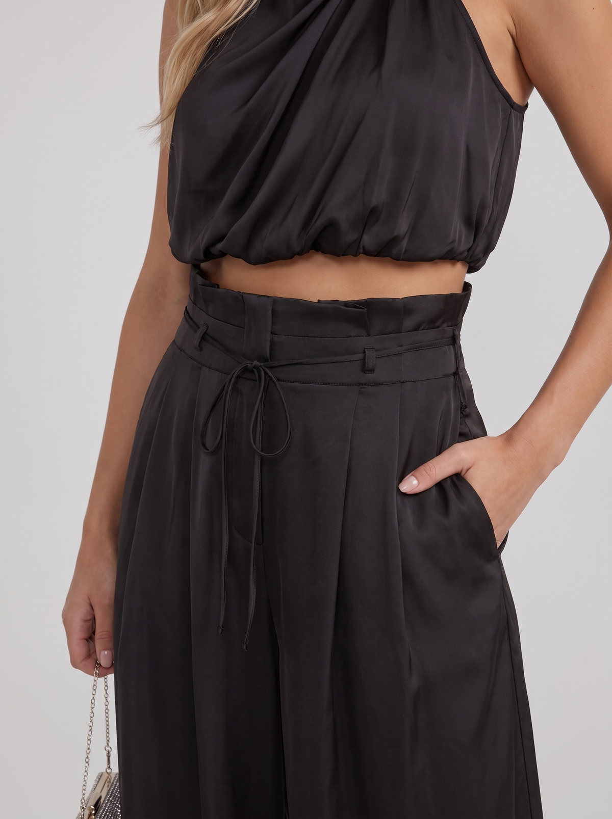 KASSIA | PANTS SET - Black