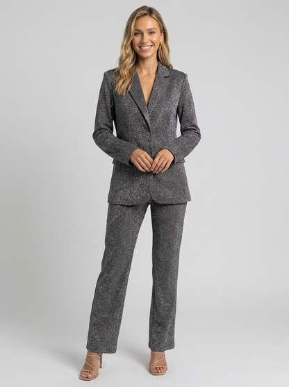 LETICIA | GLITTER SET - Dark Gray