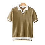 LUCA | TEXTURED POLO SHIRT