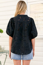 LUDOVICA | EMBROIDERED TOP