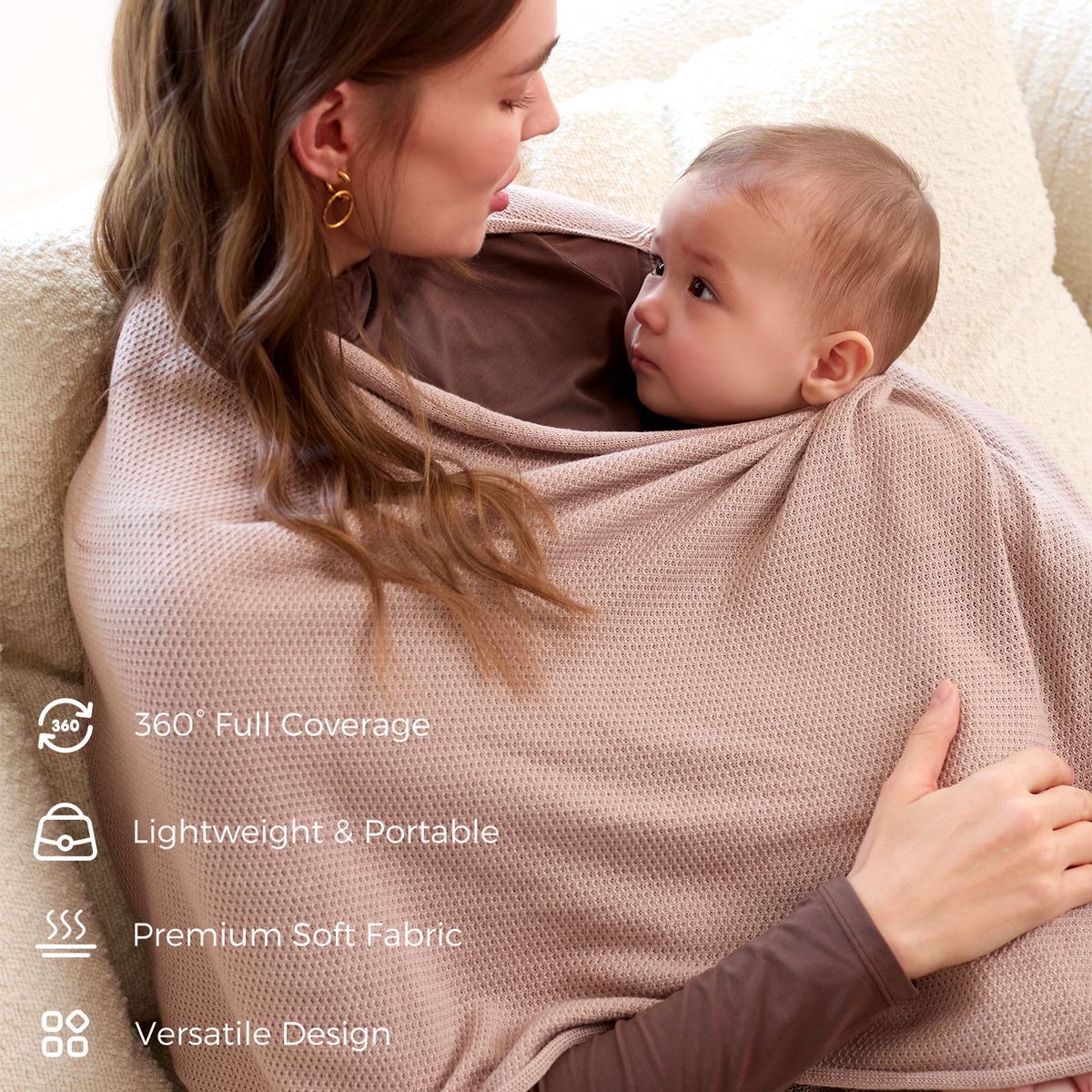 MAE | NURSING COVER - close up