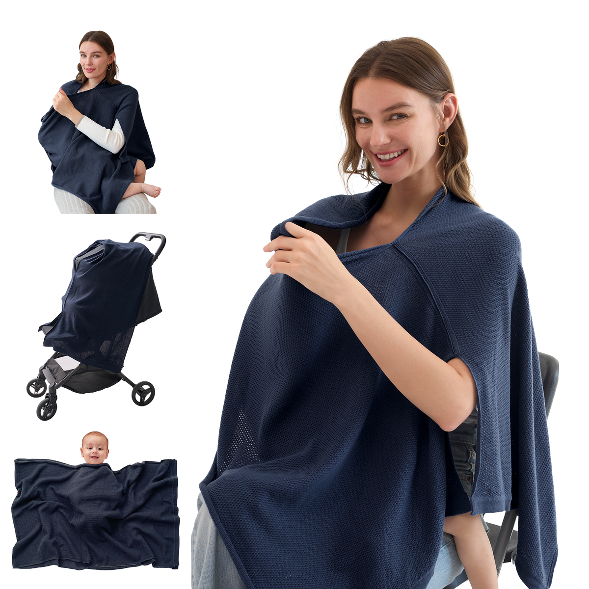 MAE | NURSING COVER - Navy
