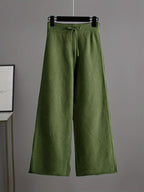 MELISA | KNIT TOP AND WIDE-LEG PANTS SET
