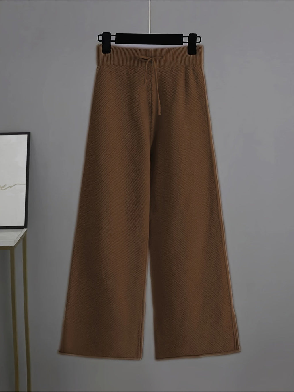 MELISA | KNIT TOP AND WIDE-LEG PANTS SET