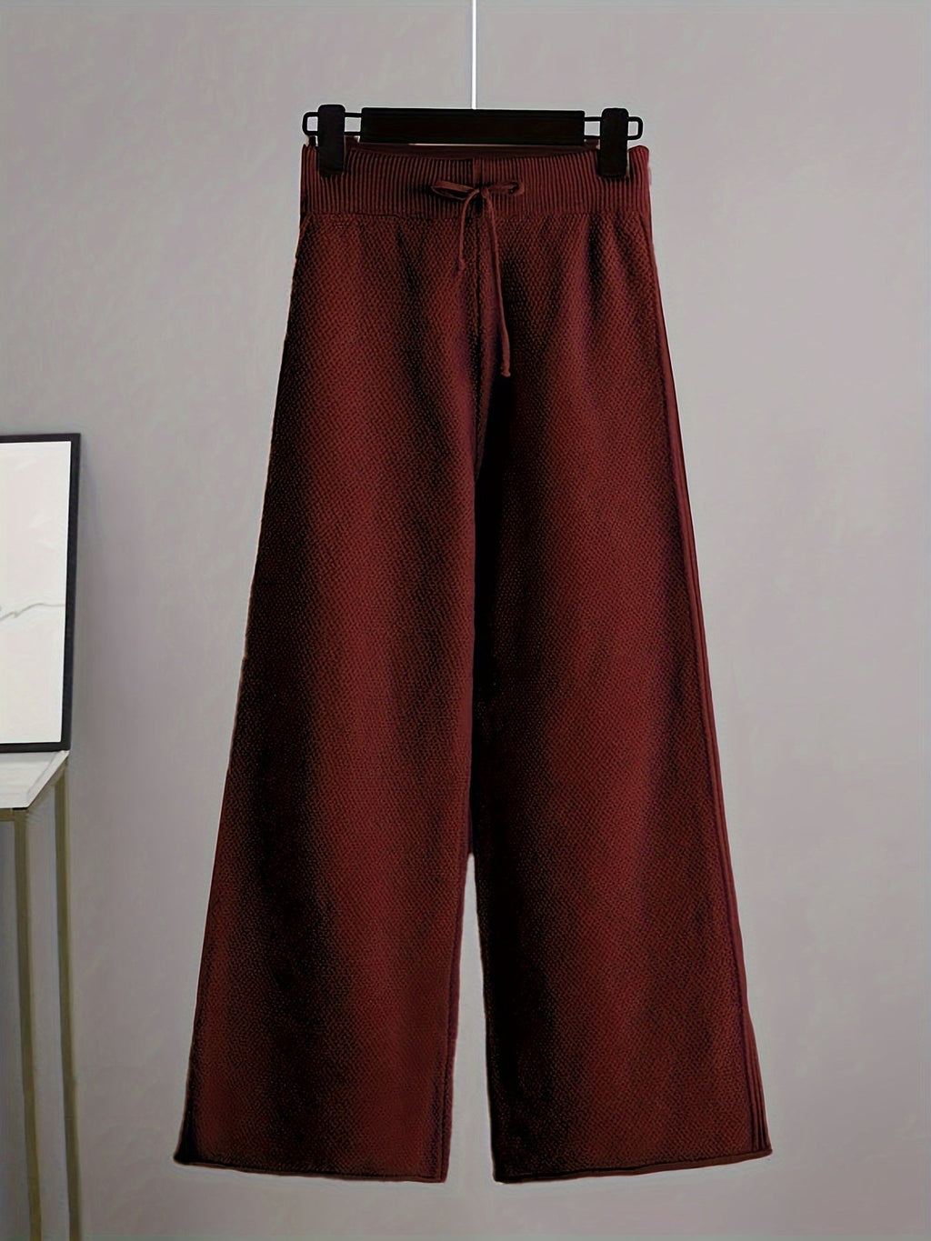 MELISA | KNIT TOP AND WIDE-LEG PANTS SET