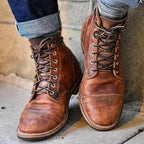 NASH | LACE-UP ANKLE BOOTS - Brown