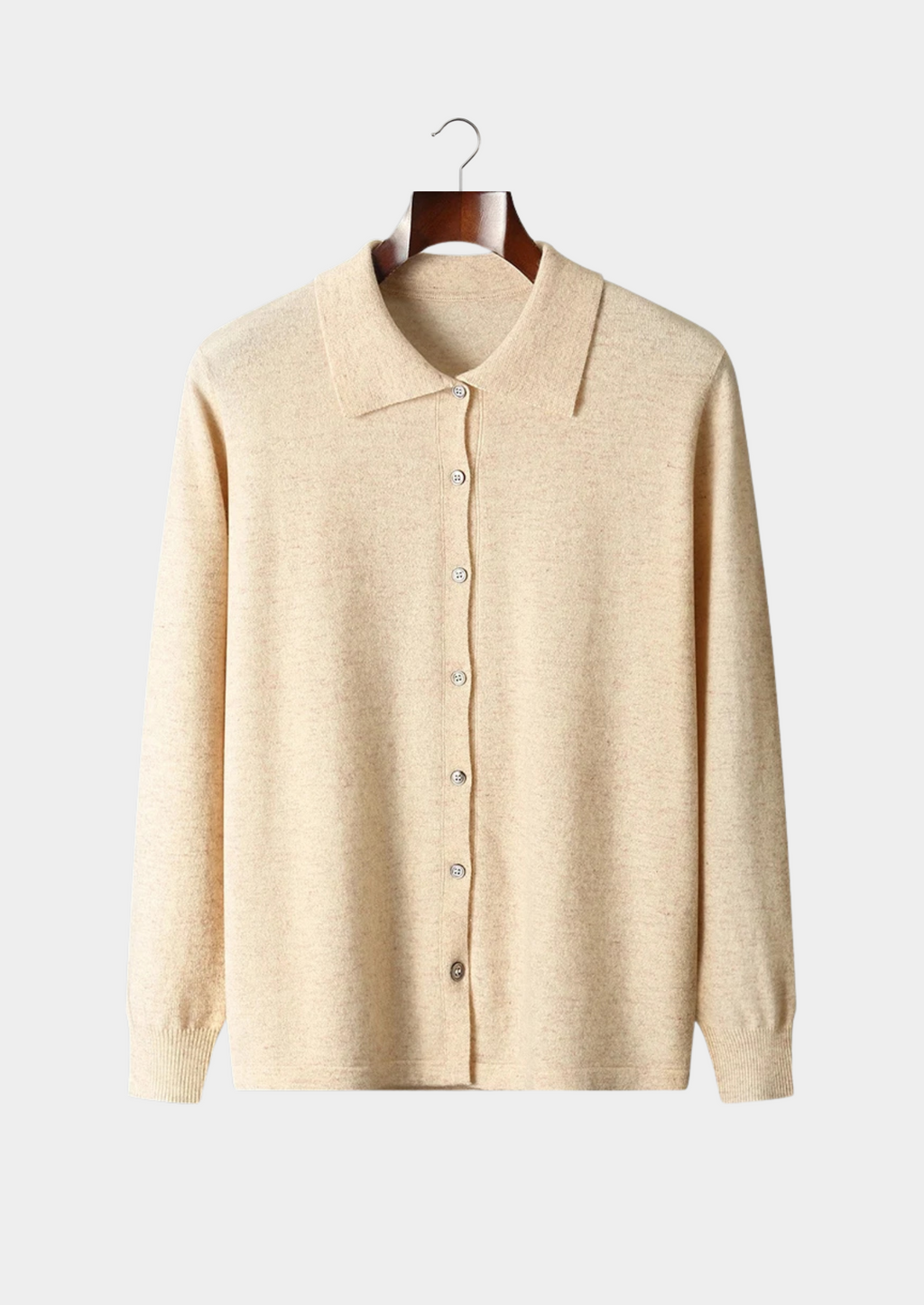 NOLAN | POLO COLLAR CARDIGAN