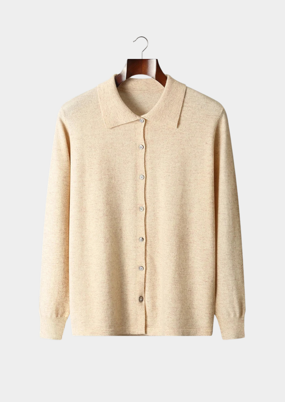 NOLAN | POLO COLLAR CARDIGAN