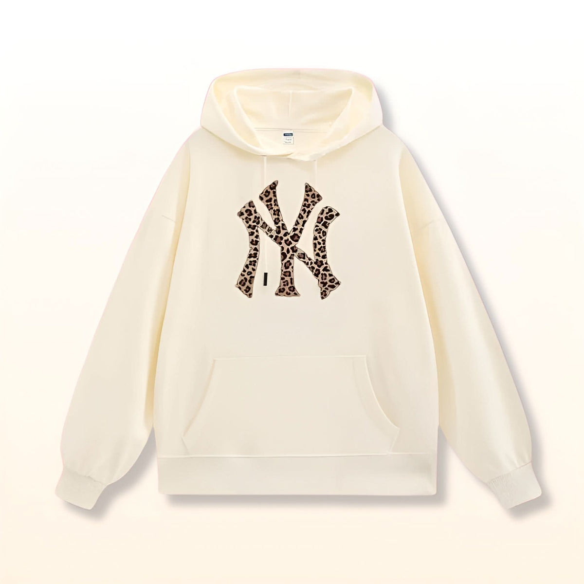 JUNIPER | NY LEOPARD HOODIE - Beige