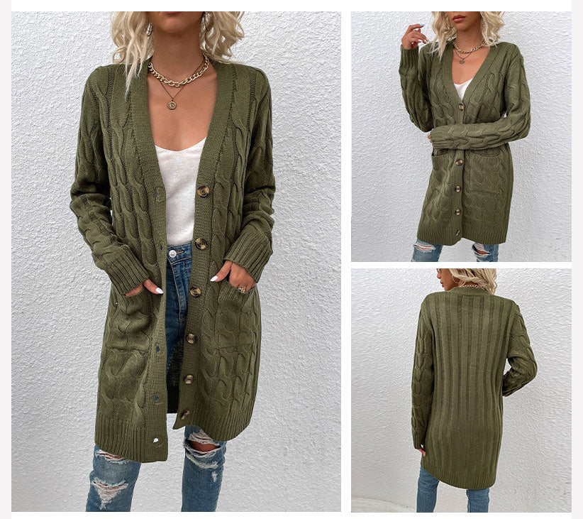 ODELINE | CABLE-KNIT COAT