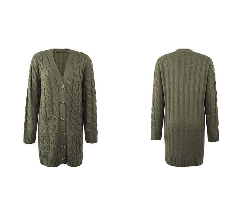 ODELINE | CABLE-KNIT COAT