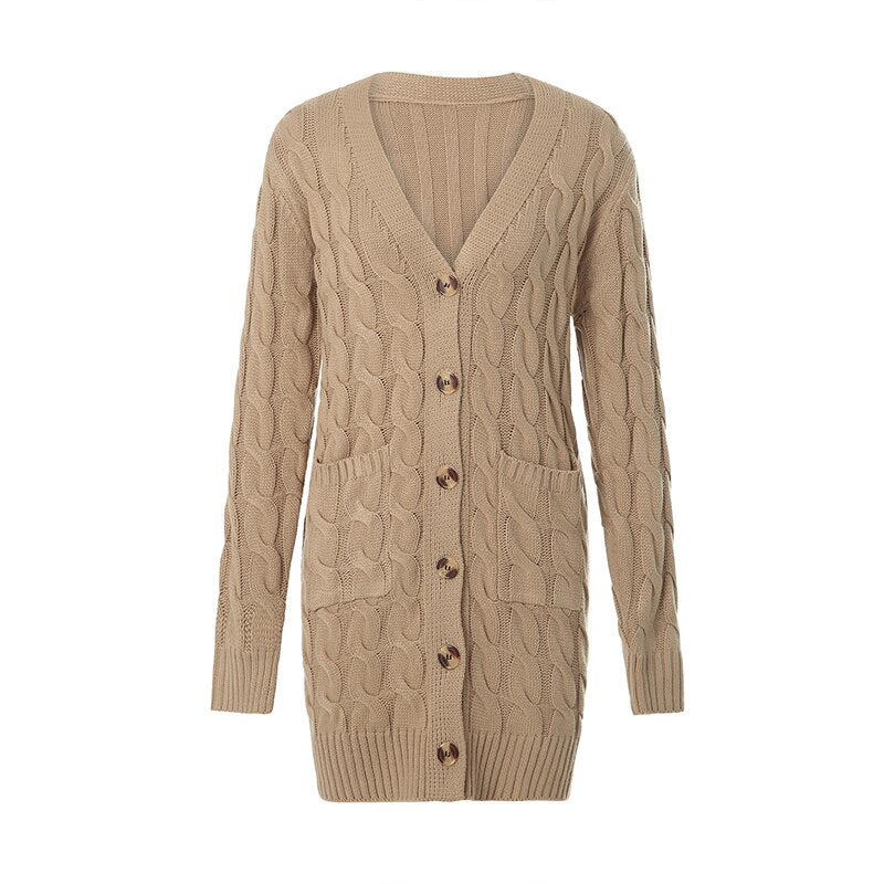 ODELINE | CABLE-KNIT COAT