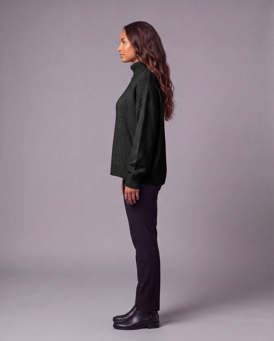 ODILE | ROLL NECK TOP