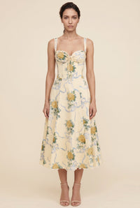 Butter Yellow Floral