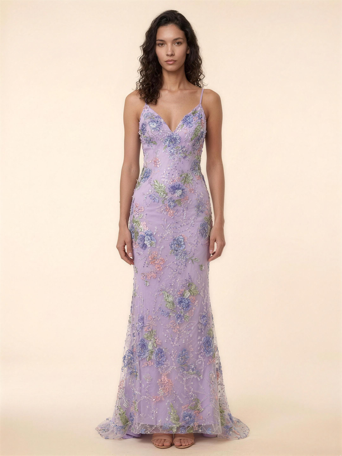 OPHELIE | MERMAID MAXI DRESS - Lilac