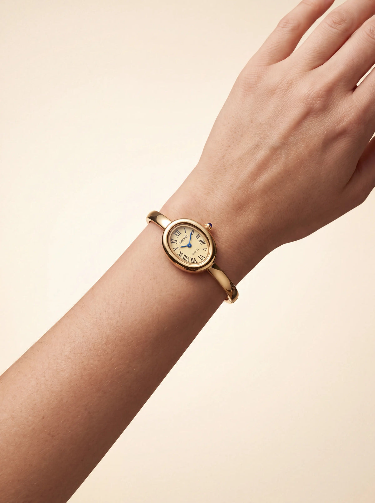 POSY | GOLD BANGLE WATCH - Gold
