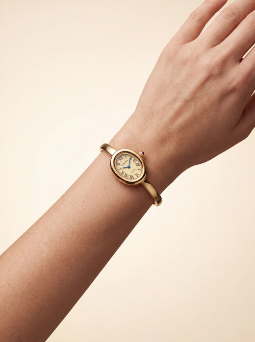 POSY | GOLD BANGLE WATCH - Gold