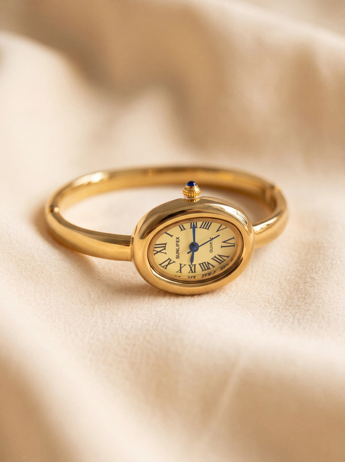 POSY | GOLD BANGLE WATCH - Gold