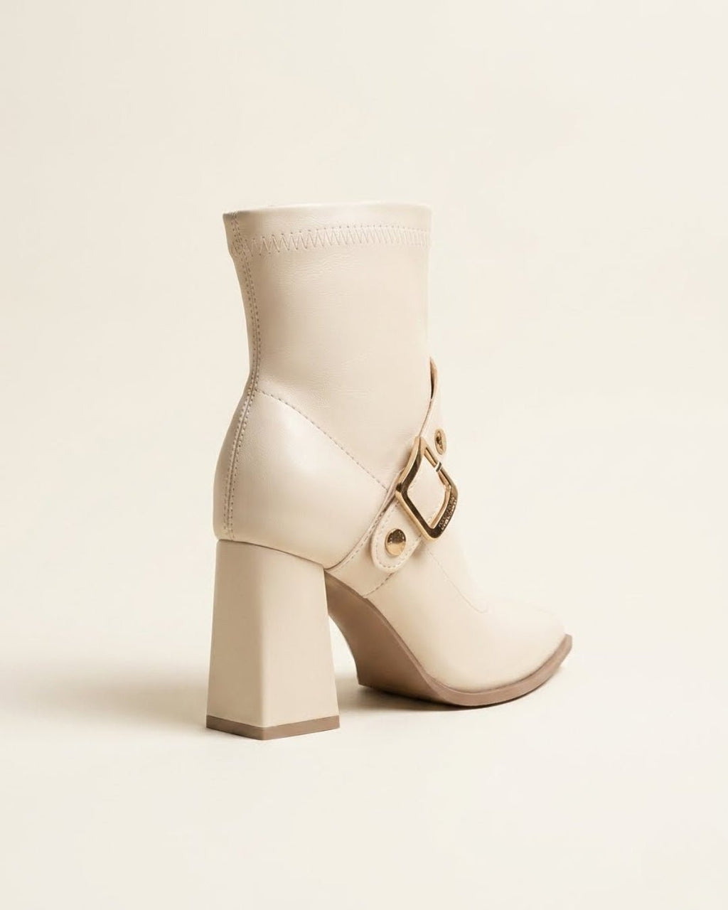 PRISCILLE | BUCKLED ANKLE BOOTS