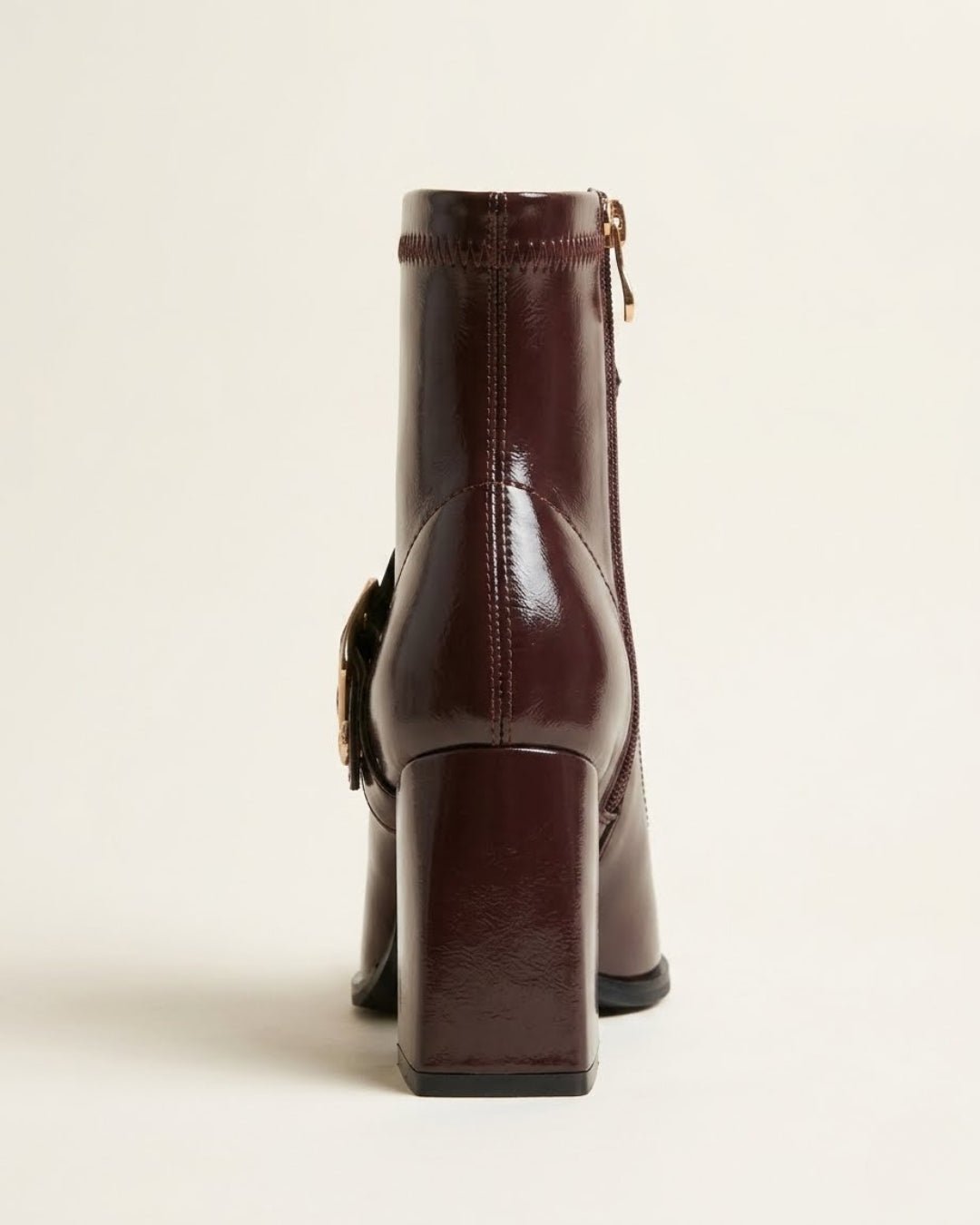 PRISCILLE | BUCKLED ANKLE BOOTS