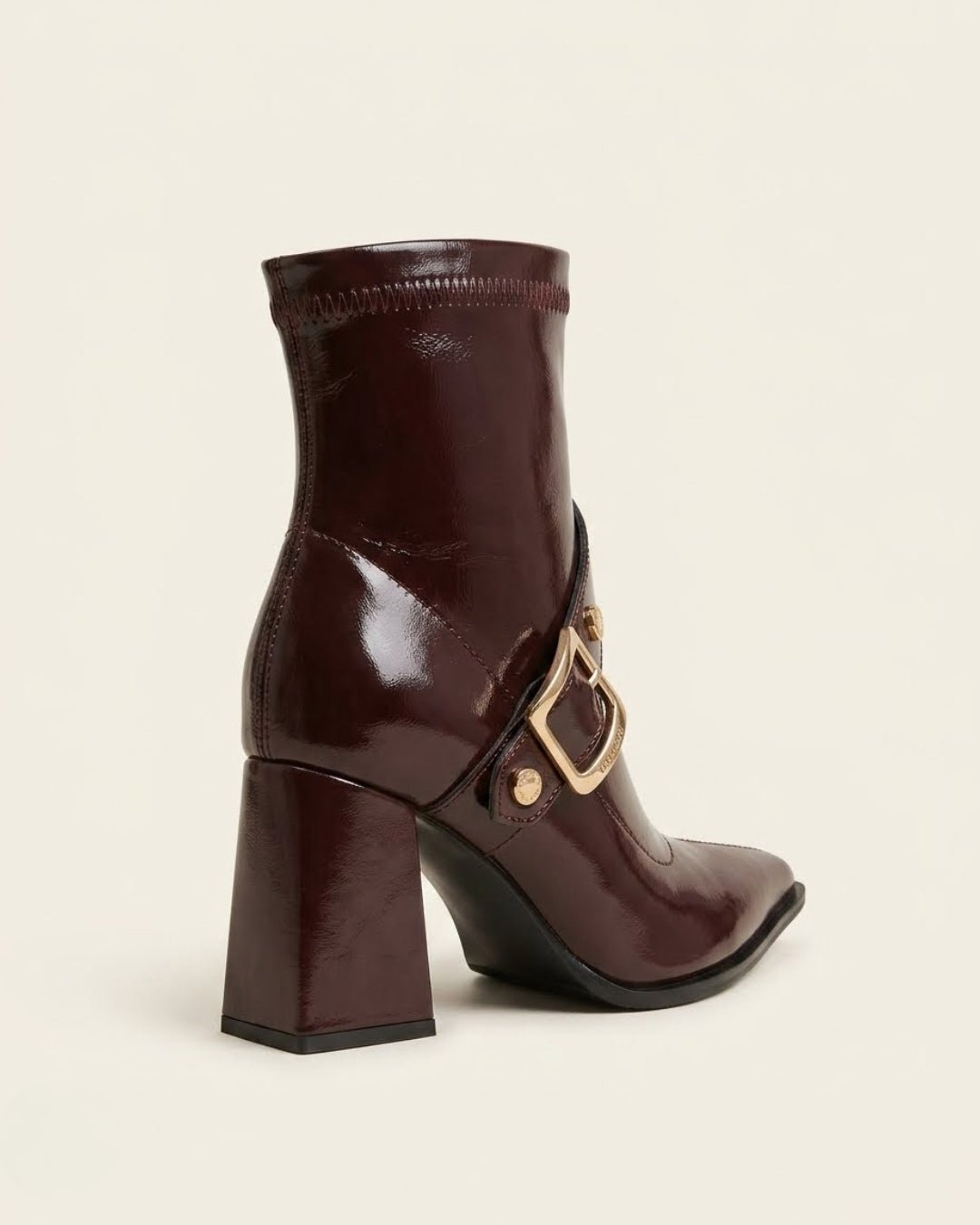 PRISCILLE | BUCKLED ANKLE BOOTS