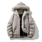 REBECA | HOODED JACKET - Gray