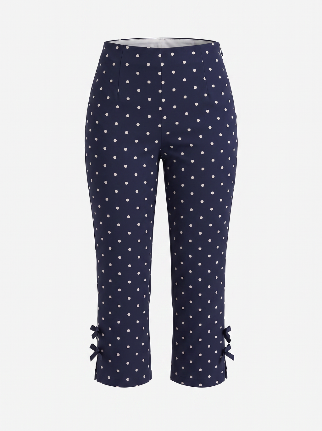 ROSARIO | BOW DETAIL CAPRI PANTS