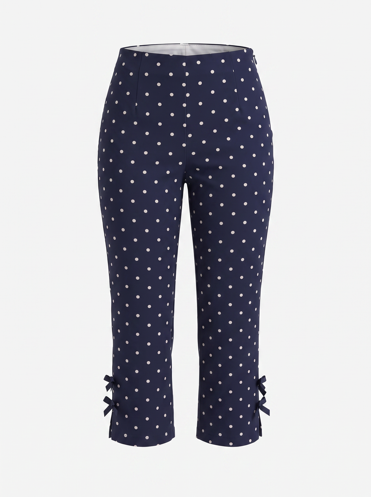 ROSARIO | BOW DETAIL CAPRI PANTS