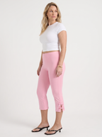 ROSARIO | BOW DETAIL CAPRI PANTS