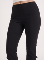 ROSARIO | BOW DETAIL CAPRI PANTS