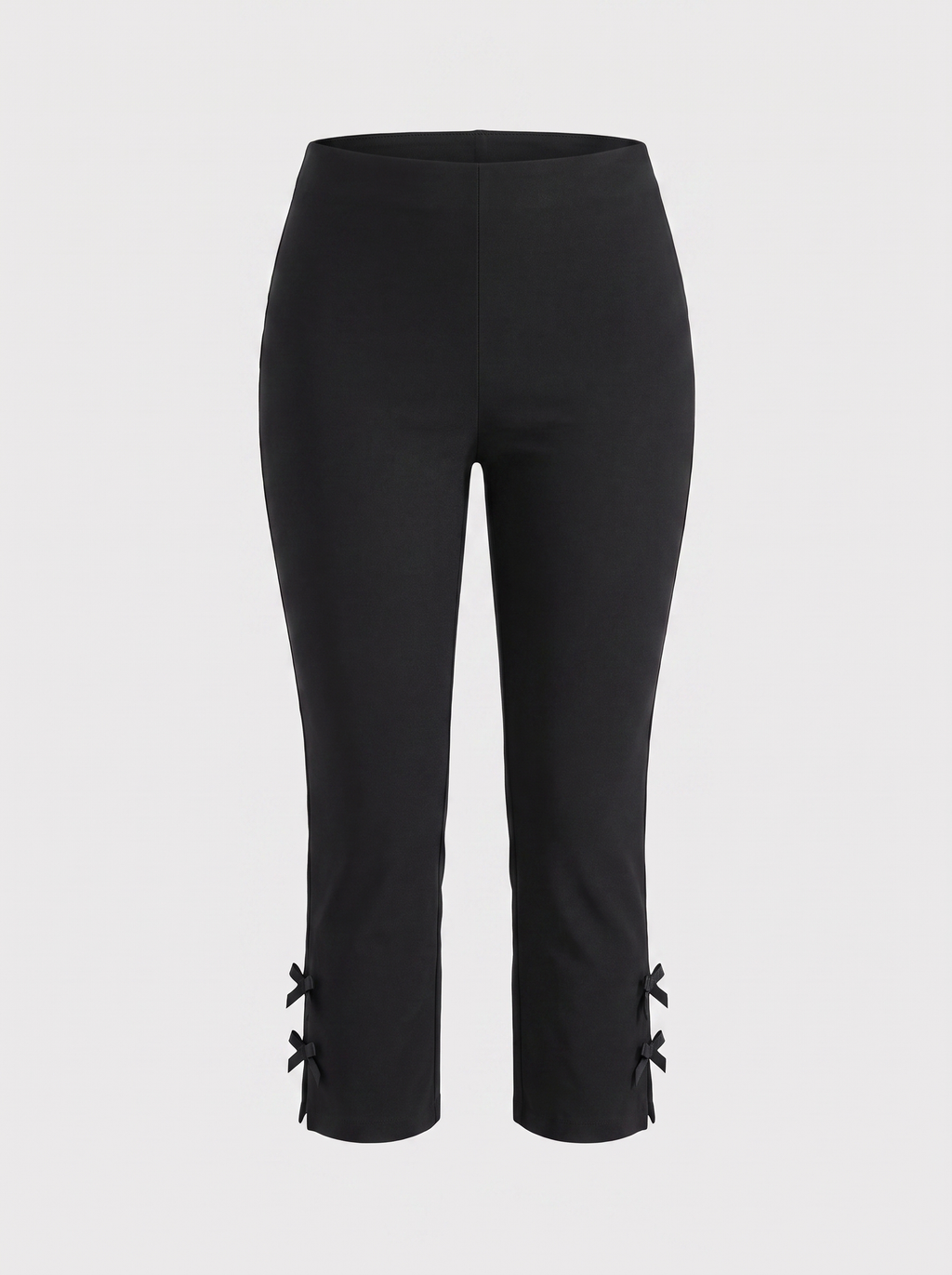 ROSARIO | BOW DETAIL CAPRI PANTS