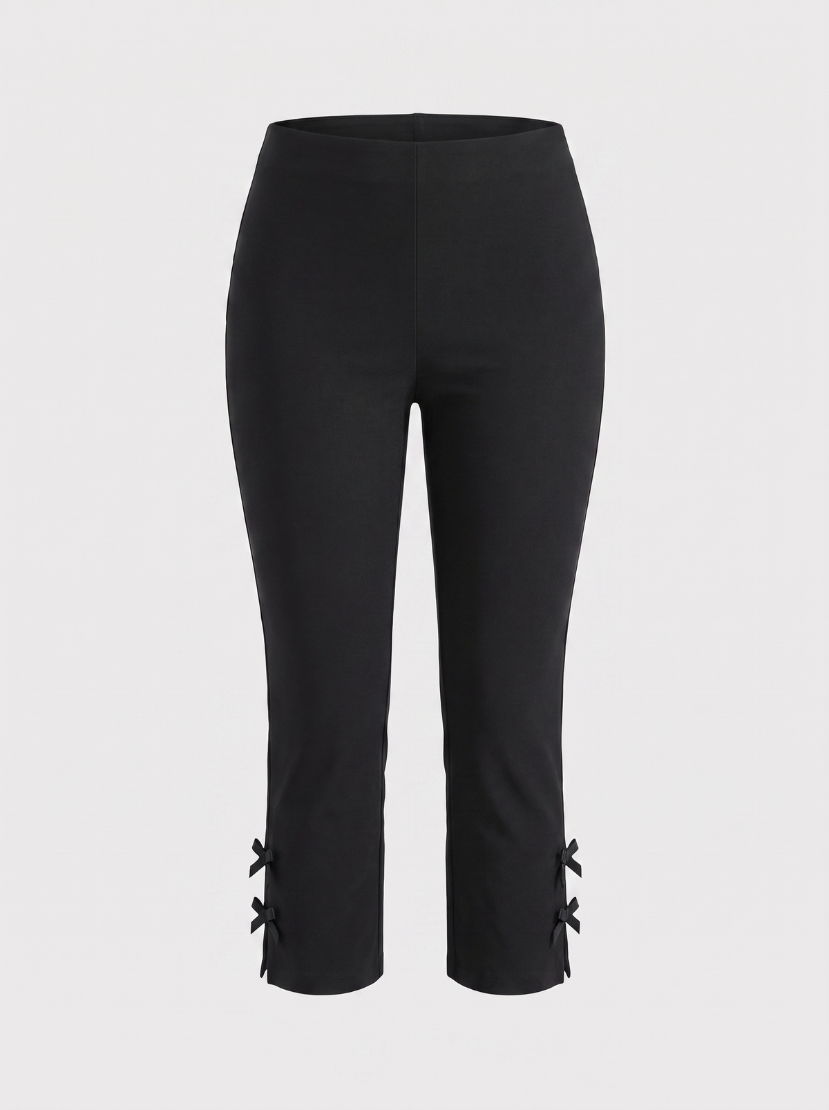 ROSARIO | BOW DETAIL CAPRI PANTS